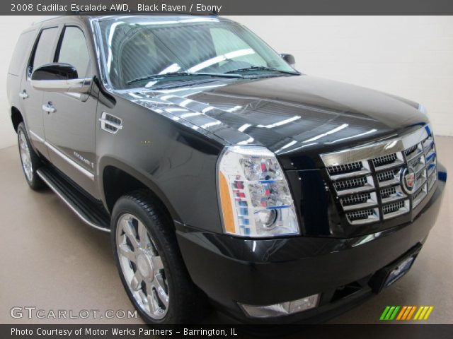 2008 Cadillac Escalade AWD in Black Raven
