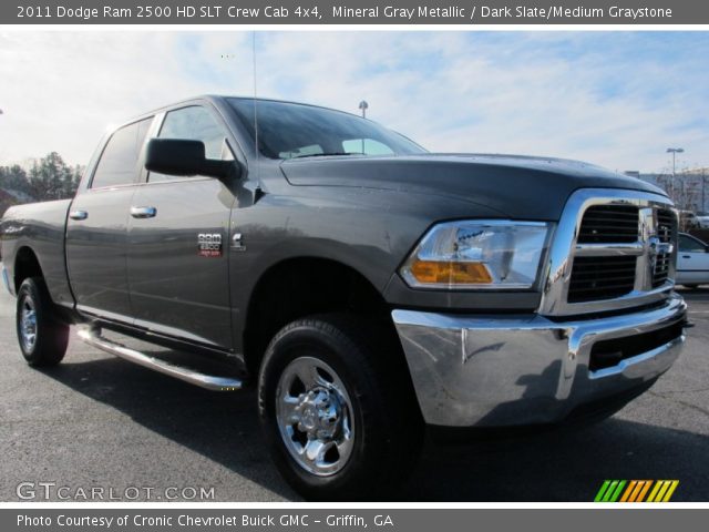 2011 Dodge Ram 2500 HD SLT Crew Cab 4x4 in Mineral Gray Metallic