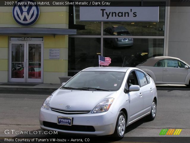 2007 Toyota Prius Hybrid in Classic Silver Metallic