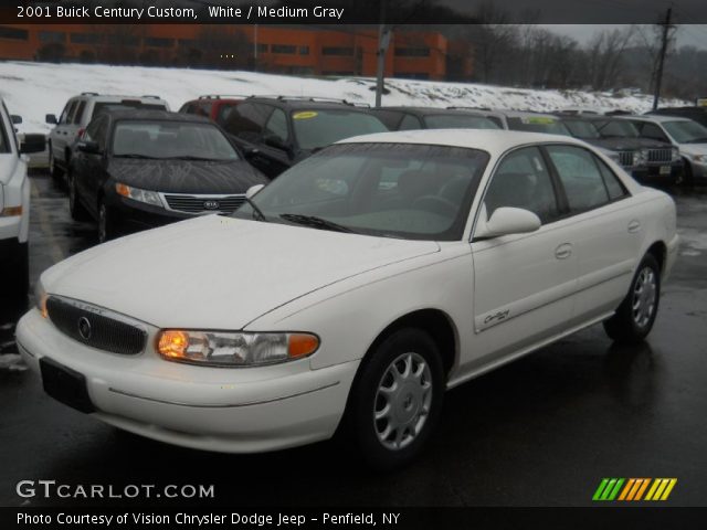 2001 Buick Century Custom in White