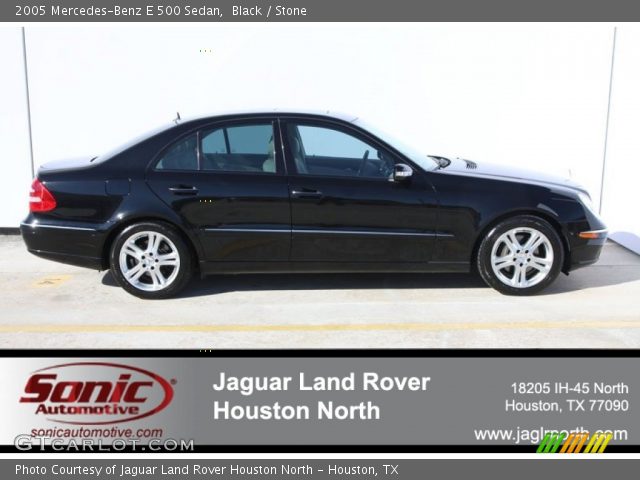 2005 Mercedes-Benz E 500 Sedan in Black