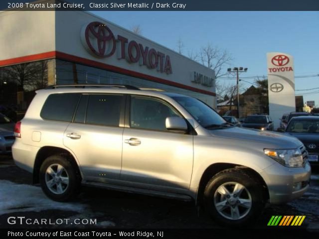 2008 Toyota Land Cruiser  in Classic Silver Metallic