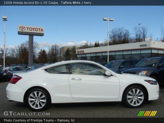 2009 Honda Accord EX-L V6 Coupe in Taffeta White