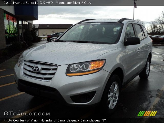 2011 Hyundai Santa Fe GLS AWD in Moonstone Silver