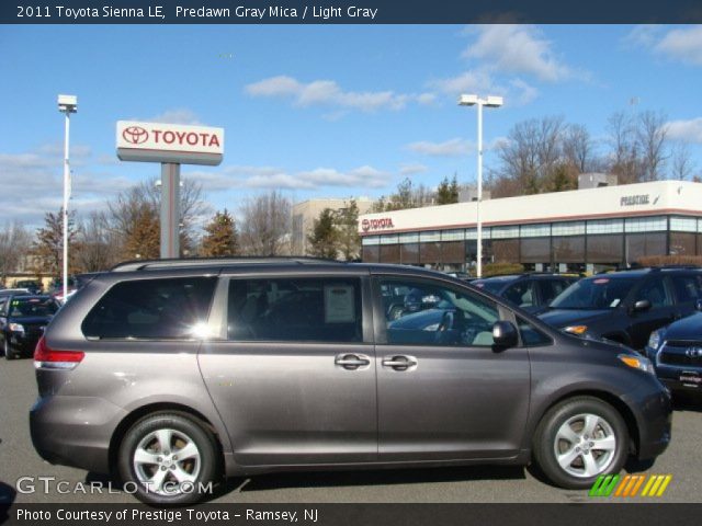2011 Toyota Sienna LE in Predawn Gray Mica