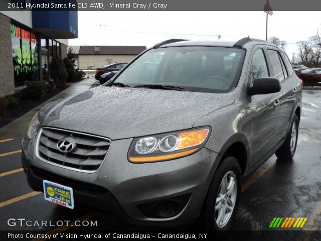 2011 Hyundai Santa Fe GLS AWD in Mineral Gray
