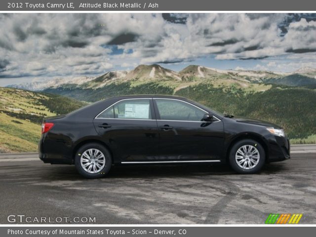 2012 Toyota Camry LE in Attitude Black Metallic