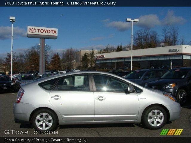 2008 Toyota Prius Hybrid Touring in Classic Silver Metallic