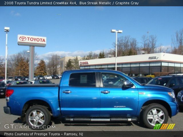 2008 Toyota Tundra Limited CrewMax 4x4 in Blue Streak Metallic