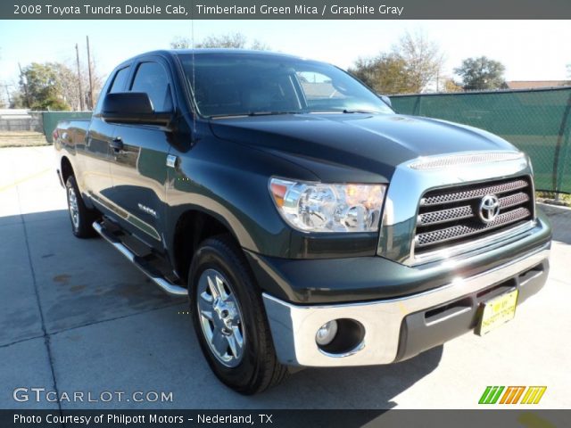 2008 Toyota Tundra Double Cab in Timberland Green Mica