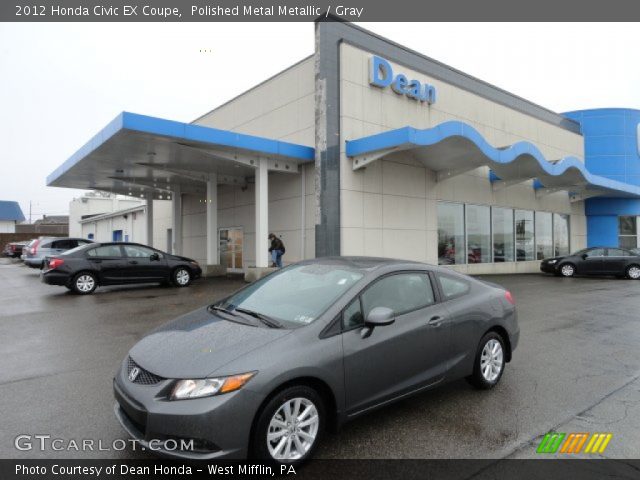 2012 Honda Civic EX Coupe in Polished Metal Metallic