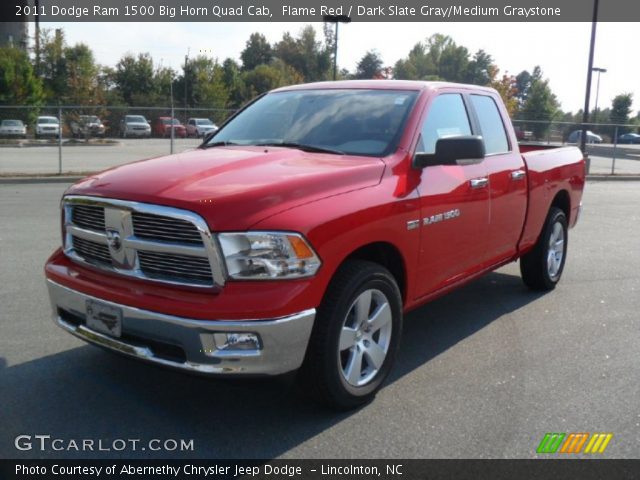 2011 Dodge Ram 1500 Big Horn Quad Cab in Flame Red