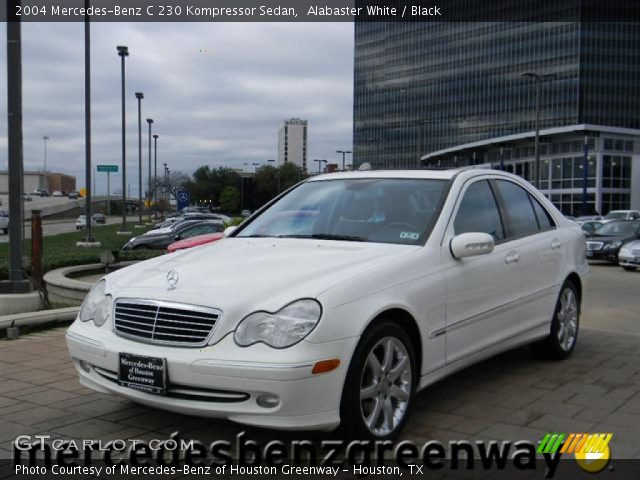 2004 Mercedes-Benz C 230 Kompressor Sedan in Alabaster White