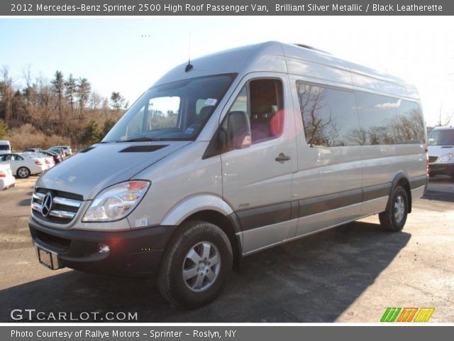 2012 Mercedes-Benz Sprinter 2500 High Roof Passenger Van in Brilliant Silver Metallic