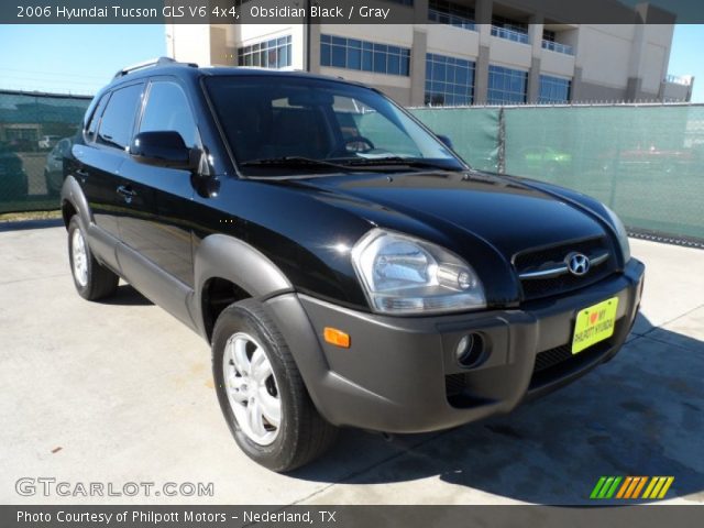 2006 Hyundai Tucson GLS V6 4x4 in Obsidian Black