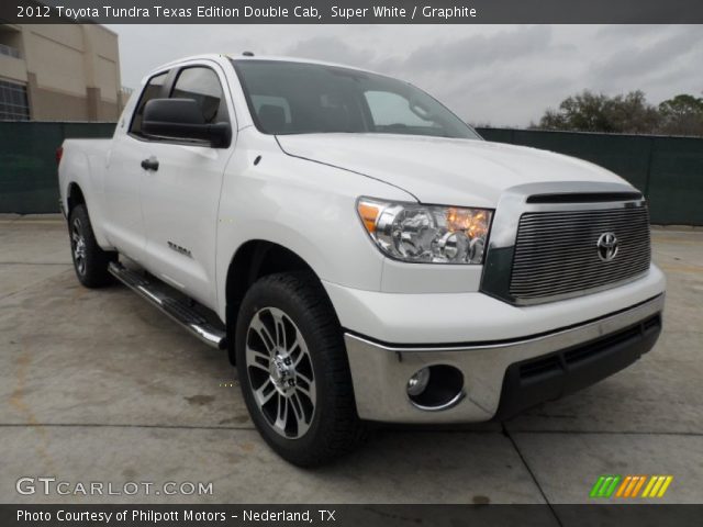 2012 Toyota Tundra Texas Edition Double Cab in Super White