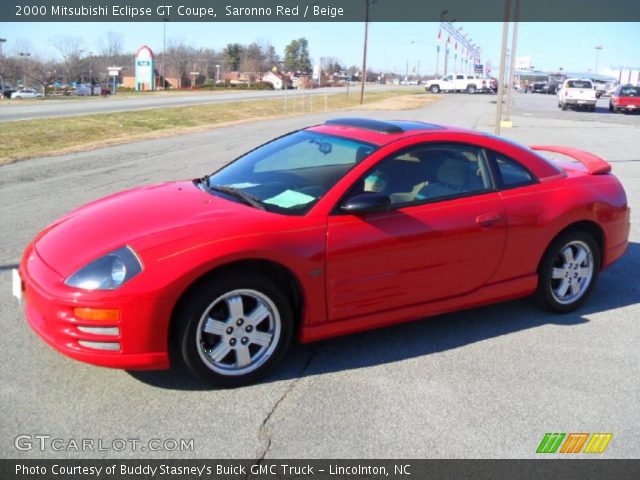 2000 Mitsubishi Eclipse GT Coupe in Saronno Red
