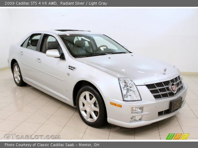 2009 Cadillac STS 4 V6 AWD in Radiant Silver