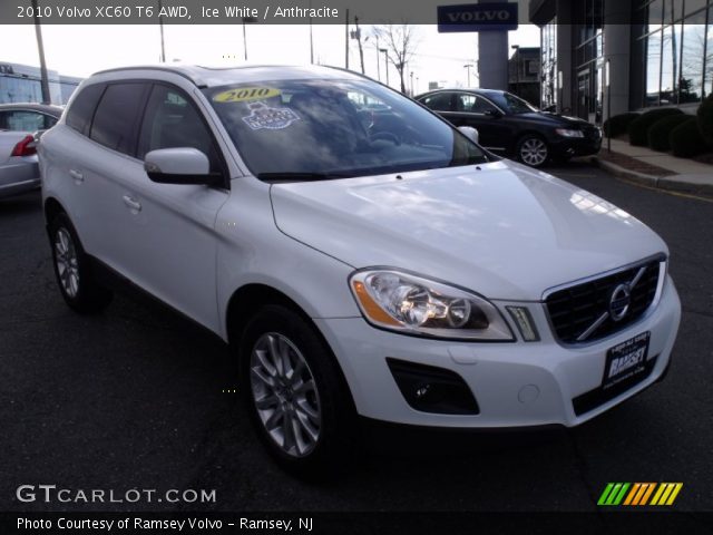 2010 Volvo XC60 T6 AWD in Ice White