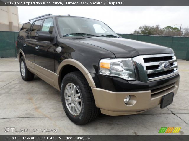 2012 Ford Expedition King Ranch in Tuxedo Black Metallic