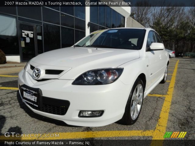 2007 Mazda MAZDA3 s Touring Hatchback in Crystal White Pearl