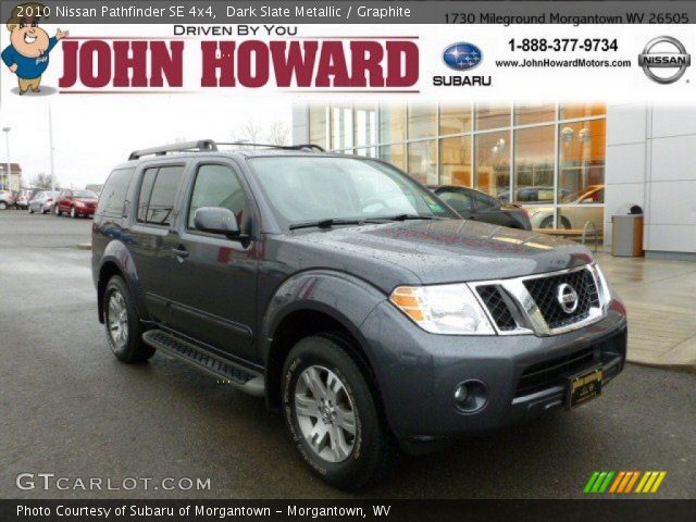 2010 Nissan Pathfinder SE 4x4 in Dark Slate Metallic