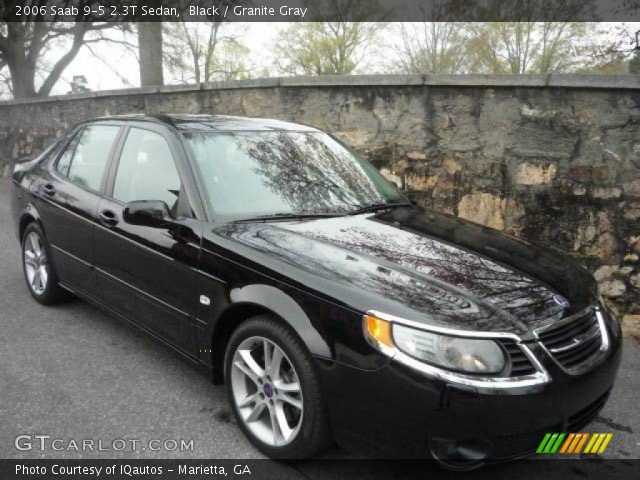 2006 Saab 9 5 Sedan. Black 2006 Saab 9-5 2.3T Sedan with Granite Gray interior 2006 Saab 9-5 2.3T