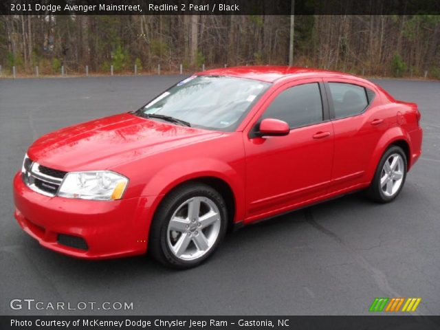 2011 Dodge Avenger Mainstreet in Redline 2 Pearl