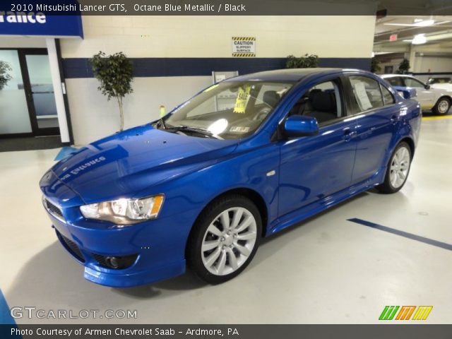 2010 Mitsubishi Lancer GTS in Octane Blue Metallic