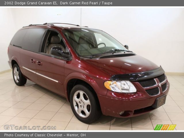 2002 Dodge Grand Caravan ES in Dark Garnet Red Pearl