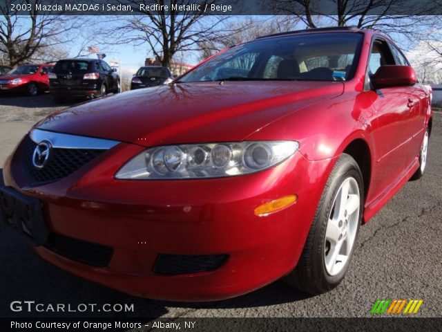 2003 Mazda MAZDA6 i Sedan in Redfire Metallic