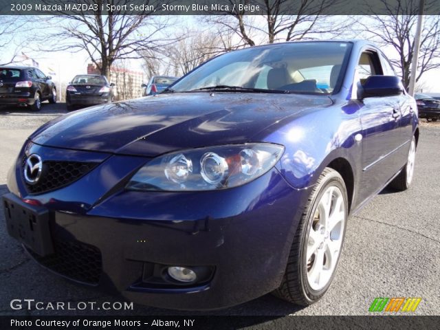 2009 Mazda MAZDA3 i Sport Sedan in Stormy Blue Mica