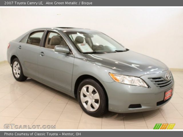 2007 Toyota Camry LE in Aloe Green Metallic