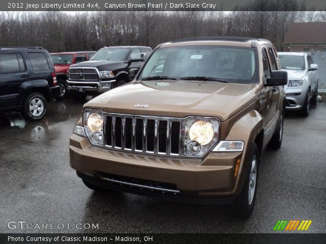 2012 Jeep Liberty Limited 4x4 in Canyon Brown Pearl