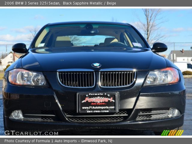 2006 BMW 3 Series 325i Sedan in Black Sapphire Metallic