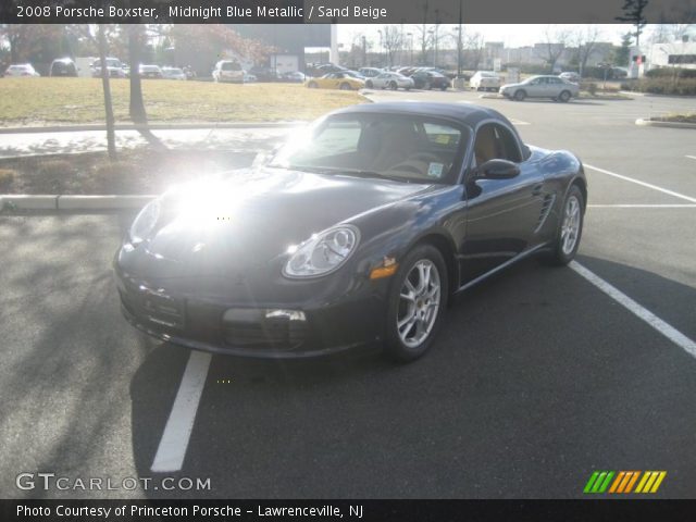 2008 Porsche Boxster  in Midnight Blue Metallic