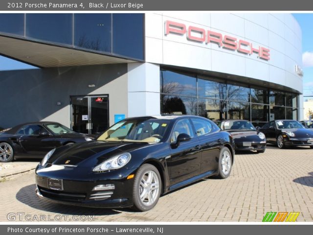 2012 Porsche Panamera 4 in Black