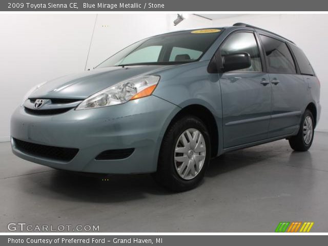 2009 Toyota Sienna CE in Blue Mirage Metallic