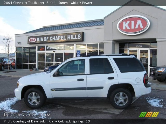2004 Chevrolet TrailBlazer LS 4x4 in Summit White