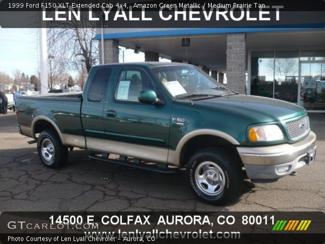 1999 Ford F150 XLT Extended Cab 4x4 in Amazon Green Metallic