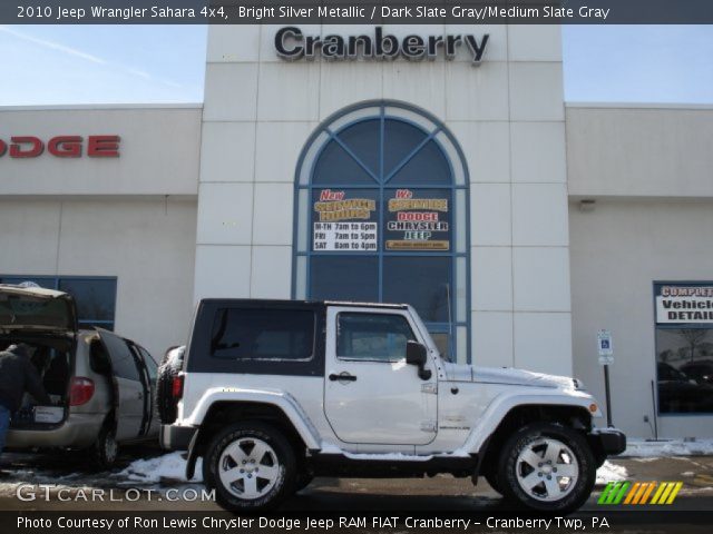 2010 Jeep Wrangler Sahara 4x4 in Bright Silver Metallic