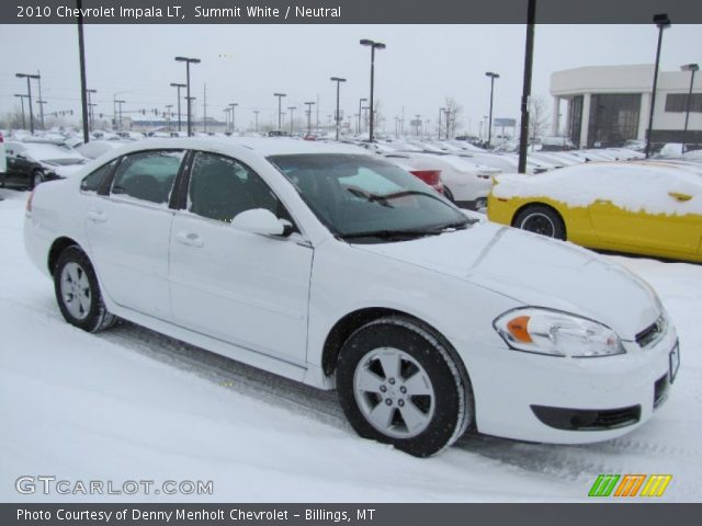 2010 Chevrolet Impala LT in Summit White