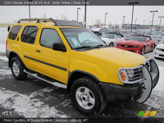 2001 Nissan Xterra SE V6 4x4 in Solar Yellow