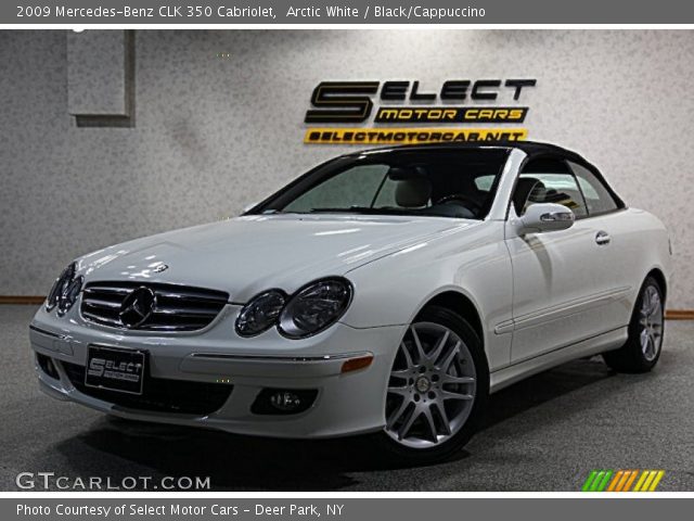 2009 Mercedes-Benz CLK 350 Cabriolet in Arctic White