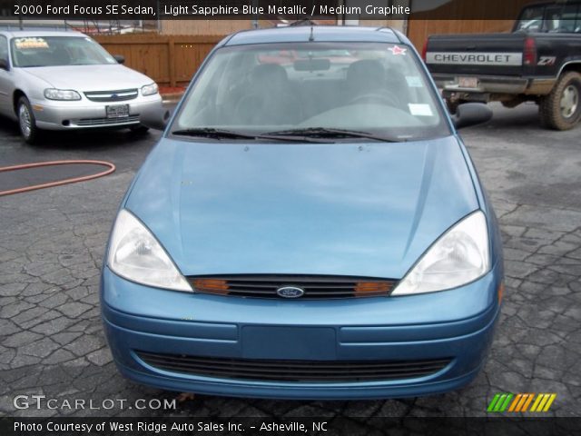 2000 Ford Focus SE Sedan in Light Sapphire Blue Metallic