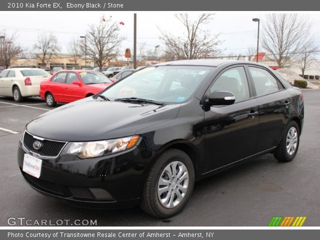 2010 Kia Forte EX in Ebony Black