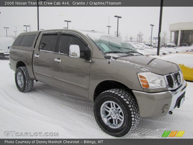 2006 Nissan Titan XE Crew Cab 4x4 in Granite