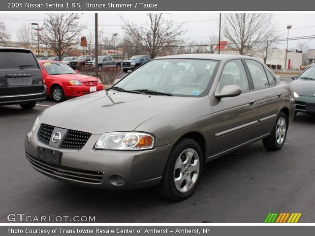 2005 Nissan Sentra 1.8 S in Bronze Shimmer