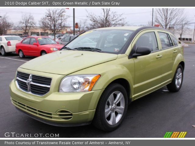 2010 Dodge Caliber SXT in Optic Green Metallic