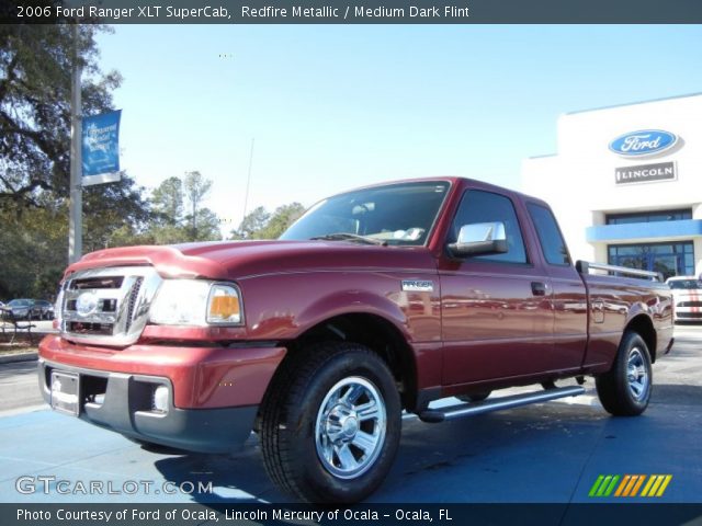 2006 Ford Ranger XLT SuperCab in Redfire Metallic